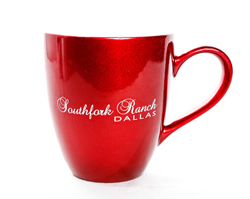 Larry Hagman Legacy Library Dallas Bistro Mug