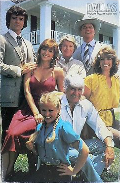 Larry Hagman Legacy Library Cast Picture Puzzle