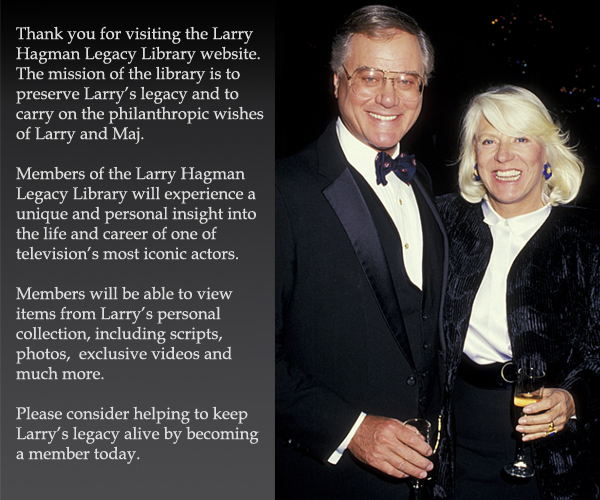 Larry Hagman Legacy Library
