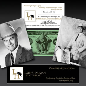 Larry Hagman Legacy Library