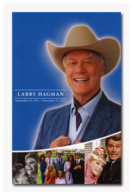 Larry Hagman Memorial Program