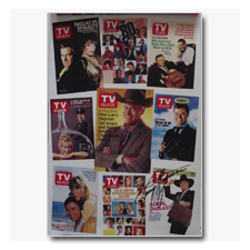 Larry Hagman TV Guide Covers